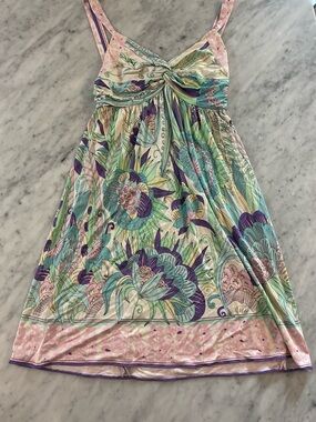 Elie Tahari Pink, Mint & Purple Floral Girls' Sundress